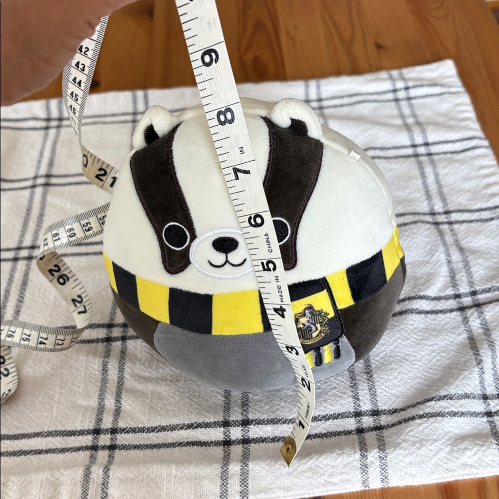 Harry Potter Squishmallows Black, White, and Yellow Plush - Picture 2 of 5